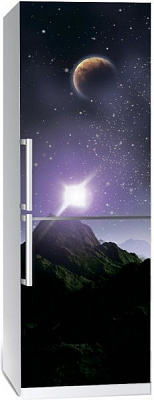 Наліпка на холодильник Zatarga Космос 03 Z180062 65x200 см