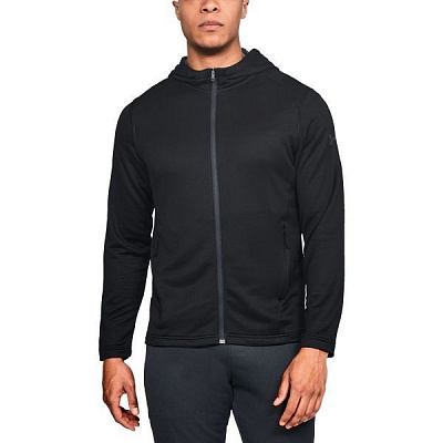 Джемпер Under Armour MK1 Terry FZ Hoodie 1320193-001 р. M черный