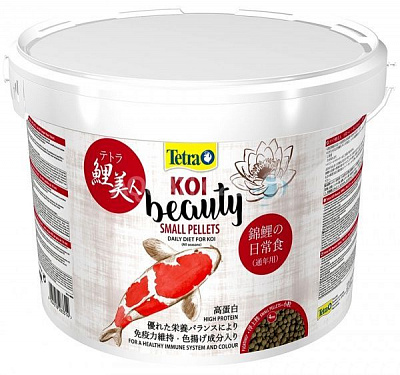 Корм Tetra для карпів коі для здоровя та яскравого окрасу Tetra KOI Beauty Small 10л