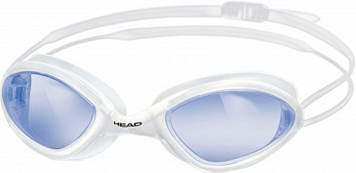 Очки для плавания Head TIGER RACE LSR + 451037/CLWHBL one size бело-голубой