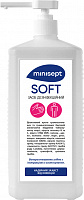 Антисептик Minisept Soft з дозатором 1 л