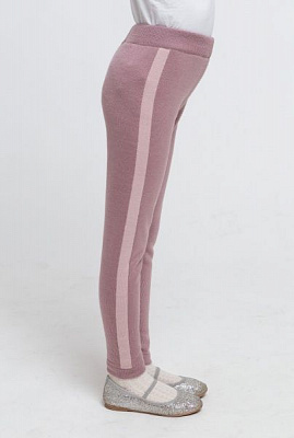 Лосини дитячі ART KNIT з лампасами р.110-116 какао