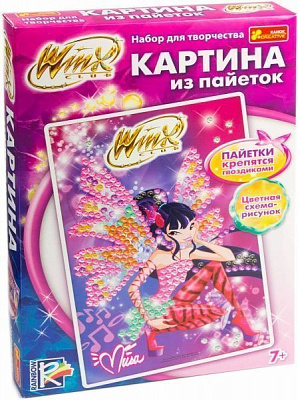 Картина из пайеток Winx «Муза» 4748-06 