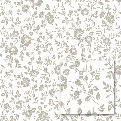 Обои виниловые горячего тиснения Sintra Mixing BLOOM 569214 1,06x10,05 м 