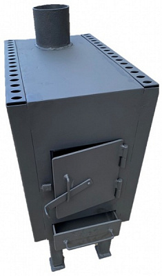 Піч базова з теплообмінником 47 кг від 5,5 кВт S=50 кв.м Ø102 мм 4 мм