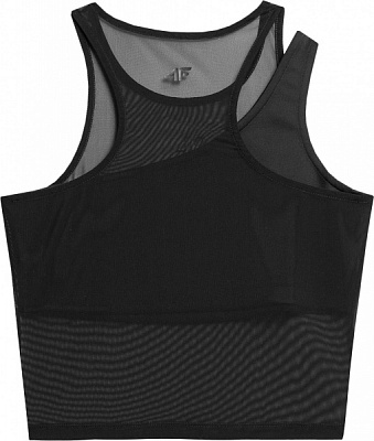 Майка 4F TSHIRT F144 4FSS22TTSHF144-20S р.S чорний