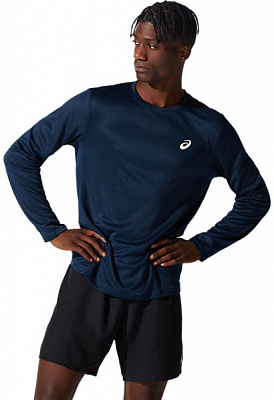 Футболка Asics CORE LS TOP 2011C340-400 р.L синій