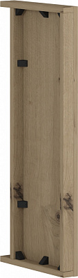 Верхній короб Грейд Оптимум під пілястру 50x720x297 мм дуб артізан