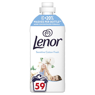 Кондиціонер для білизни Lenor Свіжість бавовни 1,239 л