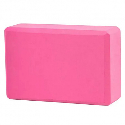 Блок для йоги Feel Fit DT286 рожевий