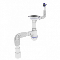 Сифон Continent для гранітних мийок 1а чаша