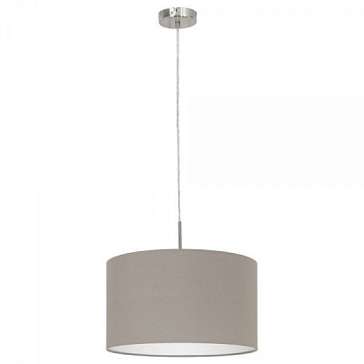 Підвіс Eglo 31572 Pasteri 1x60 Вт E27 сіро-коричневий