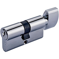 Циліндр Linde A5Е 30x30 ключ-вороток 60 мм полірований хром