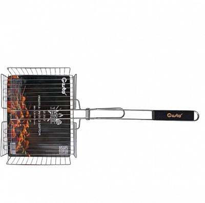 Решетка-гриль Gusto 'Time2Grill' с бортом 66x31.5x24.5 см
