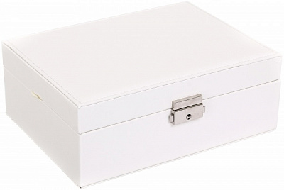 Скринька для прикрас білий 23х17х9 см Savage