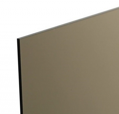 Поликарбонат монолитный RAPLAST 4 мм 2050x1000 мм бронза