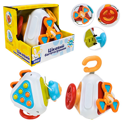 Развивающий бизиборд Країна Іграшок Интересный многогранник PL-724-78