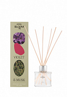 Аромадиффузор с палочками Aroma Bloom Violet & musk 100 мл
