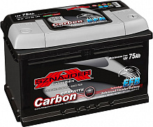 Акумулятор автомобільний SZNAJDER Carbon Start Stop EFB (575 08) 75Ah 750A 12V «+» праворуч
