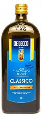 Олія TM DE CECCO Olio Extra Vergine Classico 1 л