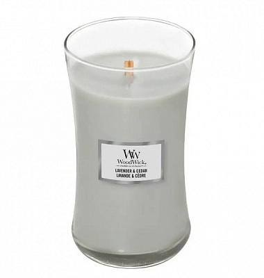 Свічка ароматична Woodwick Large Lavender & Cedar 609 г
