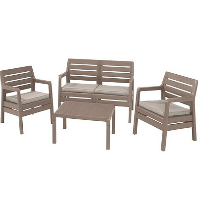 Комплект меблів Curver Delano капучино