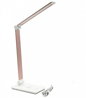 USB-лампа Berger 1x11 Вт білий із рожевим 1041-TL-11 Rose Gold