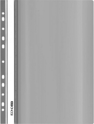 Скоросшиватель А4 Economix с перфорацией, фактура 