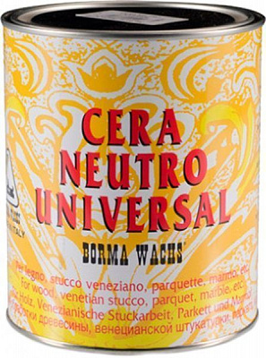 Віск Borma Wachs 0100 СERA NEUTRO UNIVERSAL високий глянець без відтінку 0,5 л