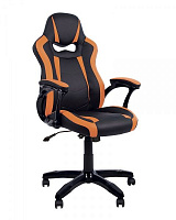 Кресло Nowy Styl Combo Anyfix Pl73 (Ch) Eco-30/Eco-72 черно-оранжевый 