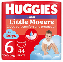 Подгузники-трусики Huggies Pants boy 6 15-25 кг 44 шт.