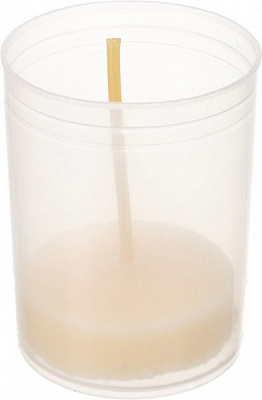 Свічка вкладка в лампадку 4х5,5 см