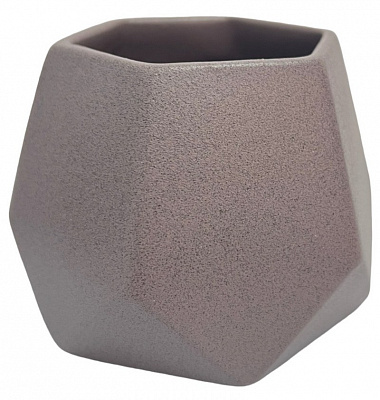 Горщик керамічний Оріана-Запоріжкераміка для сукулентів №2 фігурний 0,35 л аметист (074-2-007)