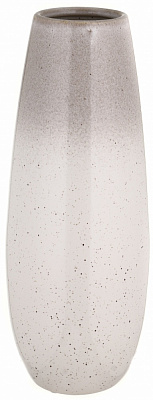 Ваза керамическая Pinsung Ceramics Boko 33,5 см бело-серый градиент PS33391