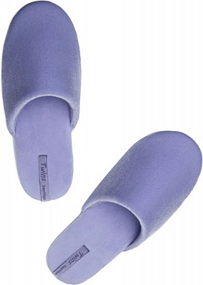 Тапки домашние Twins велюровые ЕВ-2018Ц2 р. 36/37 голубой 