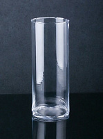 Ваза стеклянная прозрачная Цилиндр 10х25 см Wrzesniak Glassworks