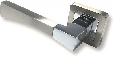 Ручка на розетке Paladii AL Ирма SN/CP ПР102 хром/сатин