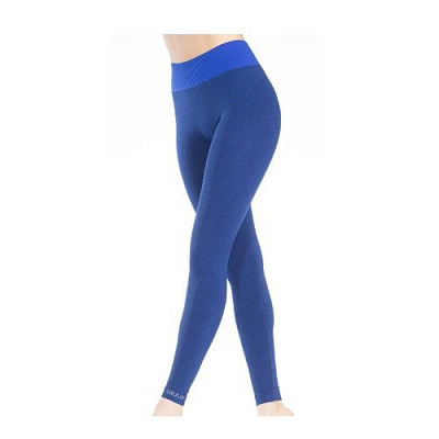 Лосины Giulia LEGGINGS SPORT MELANGE COLOR-d LEGGINGS SPORT MELANGE COLOR-d L/XL синий