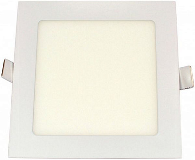 Світильник вбудовуваний (Downlight) Точка Света квадратний LED 14 Вт 6000 К білий матовий