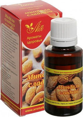 Масло натуральное Лия Мигдаль солодкий 30 мл 