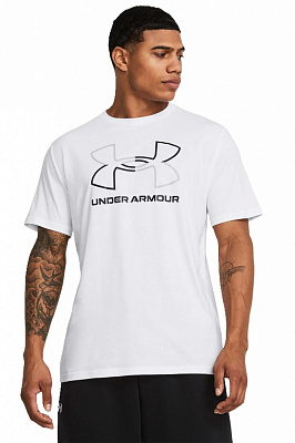 Футболка Under Armour GL FOUNDATION UPDATE SS 1382915-100 р.SM белый