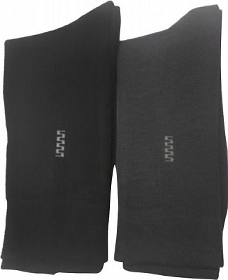 Комплект шкарпеток Premier Socks класичні змійка р. 25 сірий із синім