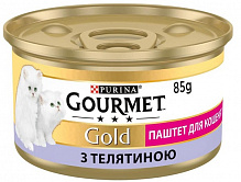 Корм Gourmet Gold паштет з телятиною 85 г