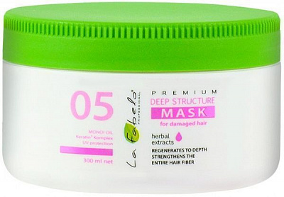 Маска La Fabelo Premium 05 глибоко структуруюча 300 мл