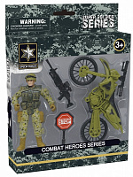Набір іграшок Super soldier Солдатик-патрульний Спецназ США мультикам MSP1208105 