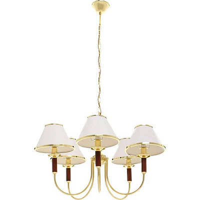 Люстра подвесная Arte Lamp Catrin 5xE14 золотой A3545LM-5GO 