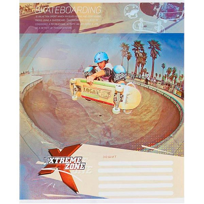 Тетрадь школьная 18 листов в линию Поділля