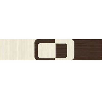 Плитка Golden Tile Вельвет бежевый бордюр Л61321 25x6 