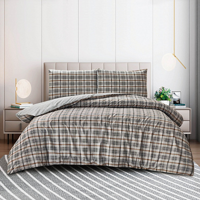 Комплект постільної білизни Gabriel 1,5 бежевий La Nuit