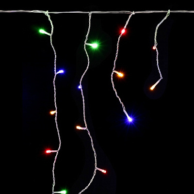 Электрогирлянда-штора Blachere разноцветная 120 ламп 6 м 